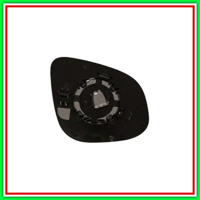 Piastra Specchio Sinistra Asferica Cromata Mercedes Citan (W415)-(Anno 2012 In Poi)