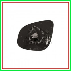 Piastra Specchio Destra Asferica-Termica Cromata Mercedes Citan (W415)-(Anno 2012 In Poi)