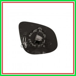 Piastra Specchio Sinistra Asferica-Termica Cromata Mercedes Citan (W415)-(Anno 2012 In Poi)