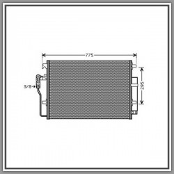 Condensatore Mercedes Sprinter-(Anno 2006-2013)