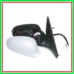 Retrovisore Sinistro-Elettrico-Termico-Primerizzato Peugeot 406-(Anno 1999-2004)