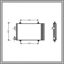 Condensatore Peugeot 406-(Anno 1999-2004)