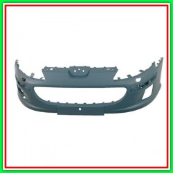 Paraurti Anteriore Con Primer-Con Fori Lavafari Peugeot 407-(Anno 2004-2007)