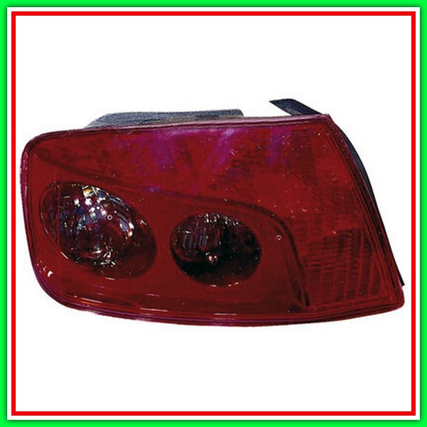 Fanale Posteriore Sinistro Senza Porta Lampada Mod 4 Porte Peugeot 407-(Anno 2004-2007)
