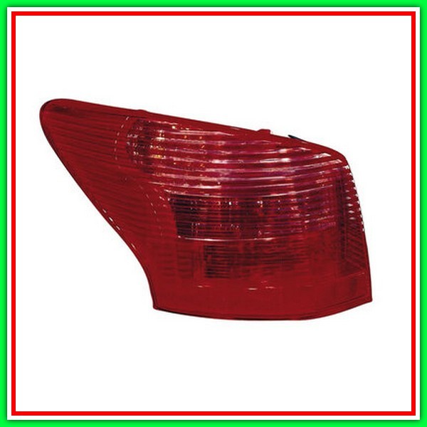 Left Back Light-Without Lamp holders Mod Station Wagon PEUGEOT 407-(Year 2004-2007)