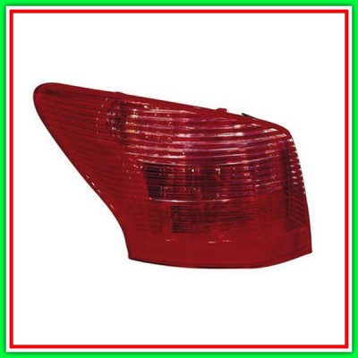 Fanale Posteriore Sinistro-Senza Portalampada Mod Station Wagon Peugeot 407-(Anno 2004-2007)