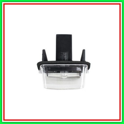 Luce Targa Con Lampadina Peugeot 407-(Anno 2004-2007)