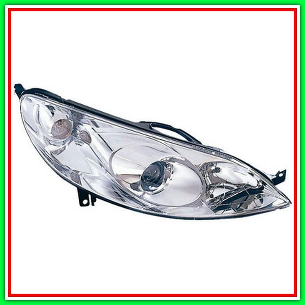 Proiettore Destro H1-H7 Elettrico Con Motore Peugeot 407-(Anno 2004-2007)