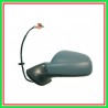 Retrovisore Sinistro Elettrico-Termico Con Primer-Convesso-Blu Peugeot 407-(Anno 2004-2007)