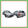 Retrovisore Sinistro Elettrico-Termico Con Primer-Convesso-Blu Peugeot 407-(Anno 2004-2007)