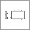 Condensatore Peugeot 407-(Anno 2004-2007)