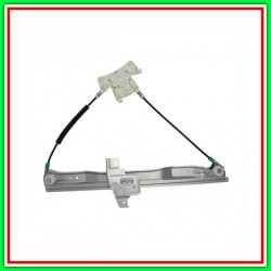 Left Front Crystal Mechanism Mod5 Doors PEUGEOT 407-(Year 2004-2007)