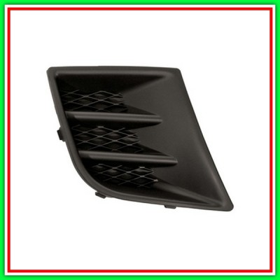 Grid Right Paraurti Black embossed PEUGEOT 107-(Year 2009-2012)