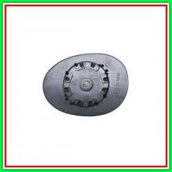 Convessa Chromed Right Mirror Plate PEUGEOT 107-(Year 2009-2012)