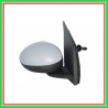 Right Cable Rearview Mirror With Primer-Convex-Chrome PEUGEOT 107-(Year 2009-2012)