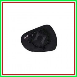 Piastra Specchio Sinistra Convessa-Termica Cromata Peugeot 207-(Anno 2006-2009)
