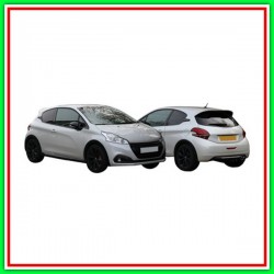 Paraurti With Primer-With Hook cover cap PEUGEOT 208-(Year 2015-2019)