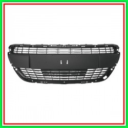 Black Radiator Grille With Chrome Moldings Mod Allure PEUGEOT 208-(Year 2015-2019)