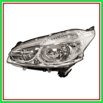 Left Projector H7-H7 Electric Without Electric PEUGEOT 208-(Year 2015-2019)