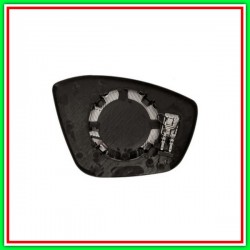 Convex-Thermal Chrome Left Mirror Plate PEUGEOT 208-(Year 2015-2019)