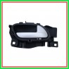 Front-Rear Right-With Silver-Mostrina-Black Lever handle PEUGEOT 208-(Year 2015-2019)