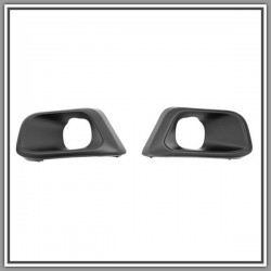 Kit Modanature Paraurti Anteriore-Con Sede Fendi (Destra-Sinistra) Peugeot 308 (T9)-(Anno 2017 In Poi)