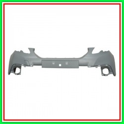 Paraurti Anteriore Superiore Con Primer-Con Tappo Coprigancio Traino-Con Tracce Pdc Peugeot 2008-(Anno 2013-2016)