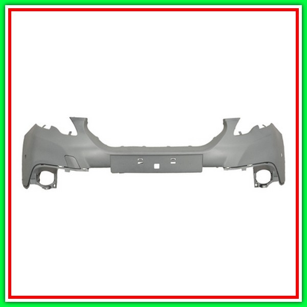 Paraurti Anteriore Superiore Con Primer-Con Tappo Coprigancio Traino-Con Fori Pdc Peugeot 2008-(Anno 2013-2016)