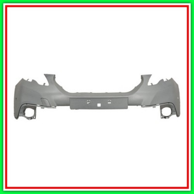 Paraurti Anteriore Superiore Con Primer-Con Tappo Coprigancio Traino-Con Fori Pdc Peugeot 2008-(Anno 2013-2016)