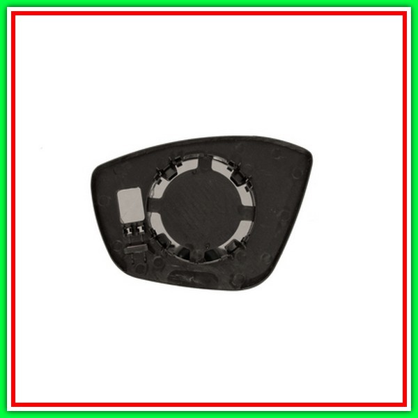 Piastra Specchio Destra Convessa-Cromata Peugeot 2008-(Anno 2013-2016)