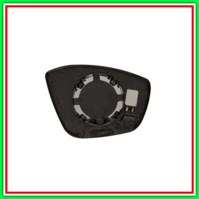 Piastra Specchio Sinistra Convessa-Cromata Peugeot 2008-(Anno 2013-2016)