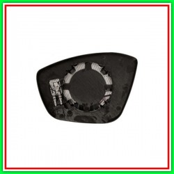 Piastra Specchio Destra Convessa-Termica Cromata Peugeot 2008-(Anno 2013-2016)