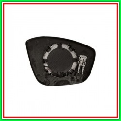 Piastra Specchio Sinistra Convessa-Termica Cromata Peugeot 2008-(Anno 2013-2016)