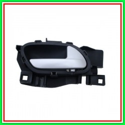 Maniglia Interna Anteriore-Posteriore Destra-Con Leva Argento-Mostrina-Nera Peugeot 2008-(Anno 2013-2016)