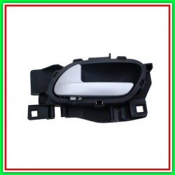 Maniglia Interna Anteriore-Posteriore Sinistra-Con Leva Argento-Mostrina-Nera Peugeot 2008-(Anno 2013-2016)