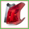 Fanale Posteriore Destro Esterno Senza Porta Lampada-Led Peugeot-2008-Mod. 04/13-03/16