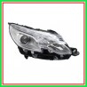 Proiettore Destro H7+H7 Elettrico Senza Motore-Led Peugeot-2008-Mod. 04/13-03/16