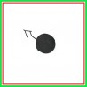 Tappo Coprigancio Traino Posteriore Peugeot - 2008 - Mod. 04/13 - 03/16