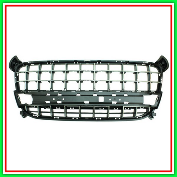 Griglia Centrale Cromata Paraurti Anteriore Peugeot 3008-(Anno 2009-2013)