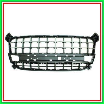 Griglia Centrale Cromata Paraurti Anteriore Peugeot 3008-(Anno 2009-2013)