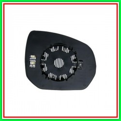 Convex-Thermal Chrome Left Mirror Plate PEUGEOT 3008-(Year 2009-2013)