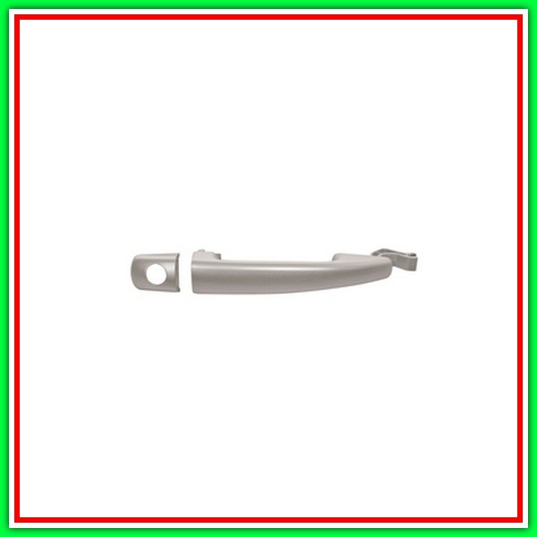 Front Front Handle Left Silver-Without Hole NOTTOLINO PEUGEOT 3008-(Year 2009-2013)