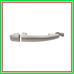 Front Front Handle Right-Left- Rear Right-Left-Silver PEUGEOT 3008-(Year 2009-2013)