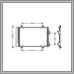 Condensatore Peugeot 3008-(Anno 2009-2013)