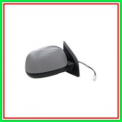 Retrovisore Destro Elettrico-Termico-Con Primer-Chiudibile-Convesso-Cromato Peugeot 4007-(Anno 2007-2012)