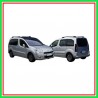 Retrovisore Sinistro Elettrico-Termico Con Primer-Chiudibile-Convesso-Cromato Peugeot Partner-(Anno 2012-2015)