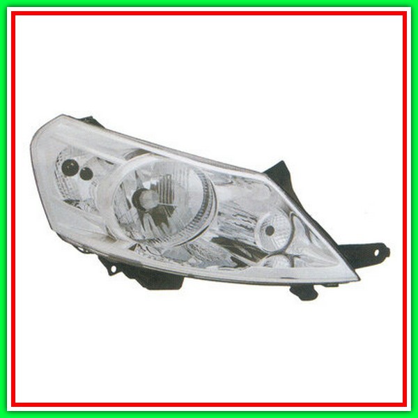 Proiettore Sinistro H4 Elettrico Con Motore Peugeot Expert-(Anno 2007-2016)