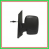 Retrovisore Sinistro A Cavi-Nero-Convesso-Cromato-Vetro Singolo Peugeot Expert-(Anno 2007-2016)