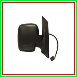 Retrovisore Destro Elettrico-Nero-Termico-Con Sonda-Convesso-Cromato-Vetro Singolo Peugeot Expert-(Anno 2007-2016)