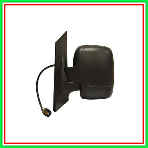 Retrovisore Sinistro Elettrico-Nero-Termico-Convesso-Cromato-Vetro Singolo Peugeot Expert-(Anno 2007-2016)